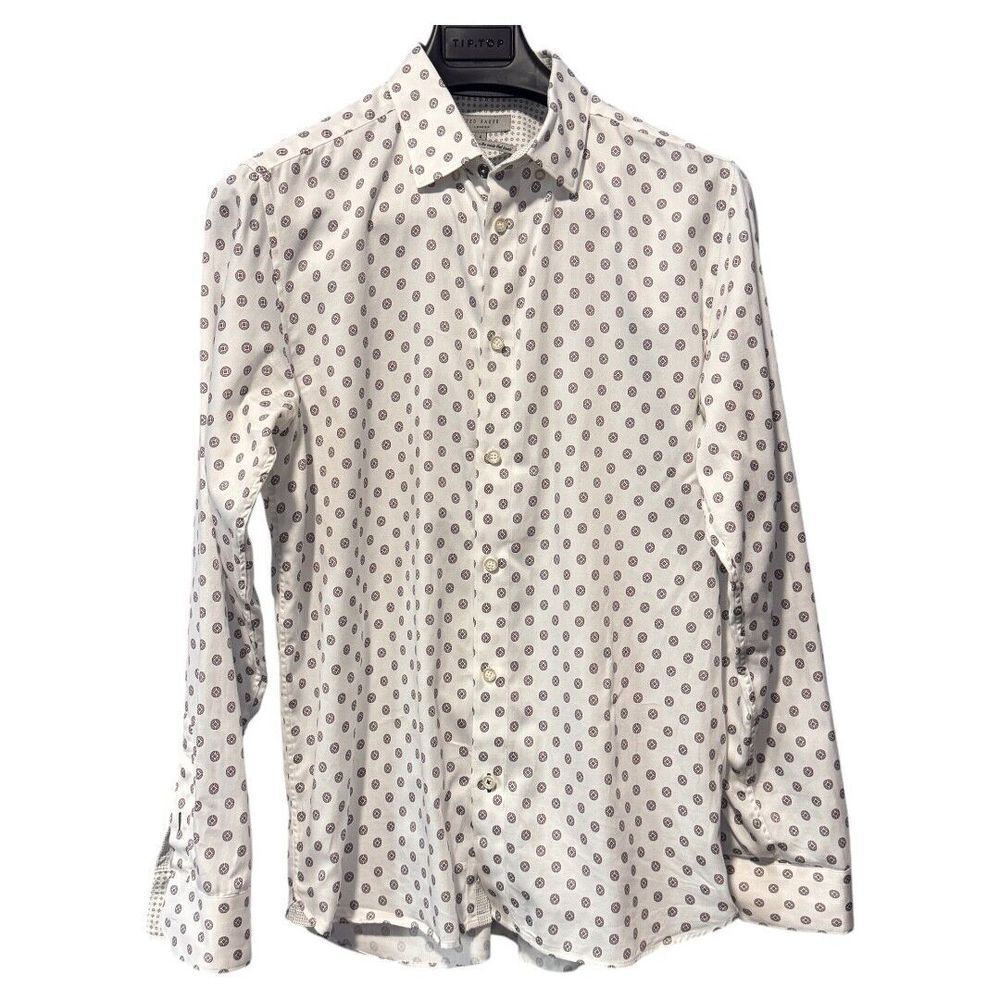 Ted Baker men's size 4 button down shirt with‎ flip cuff